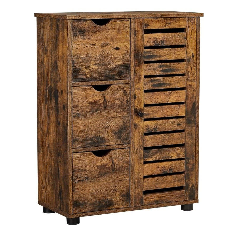 Vintage Wood Storage Door Cupboard - VintWood Furniture